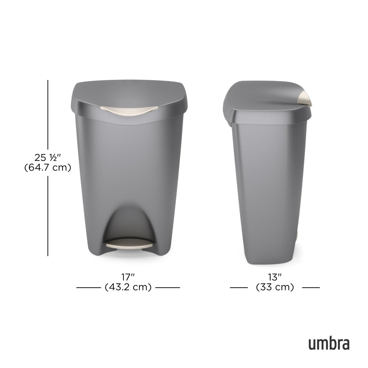 Brim Step On Trash Can