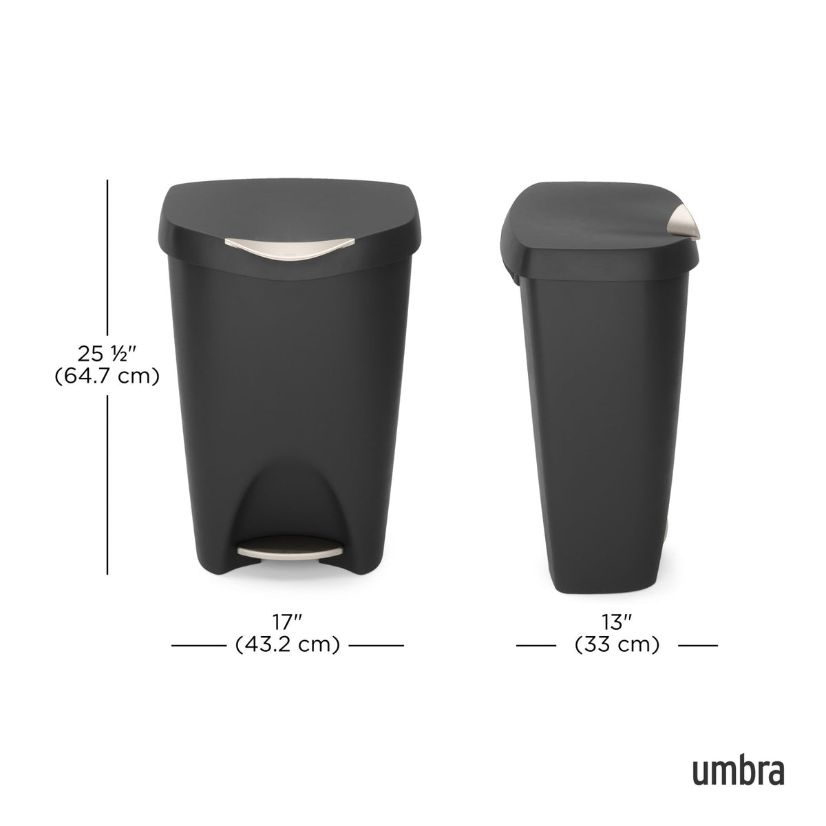 Brim Step On Trash Can